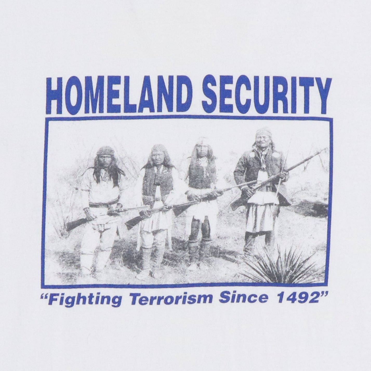 1990s Homeland Security Shirt Detail