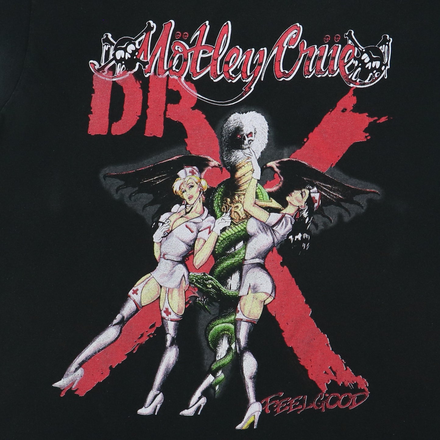 1989 Motley Crue Dr Feelgood Tour Shirt