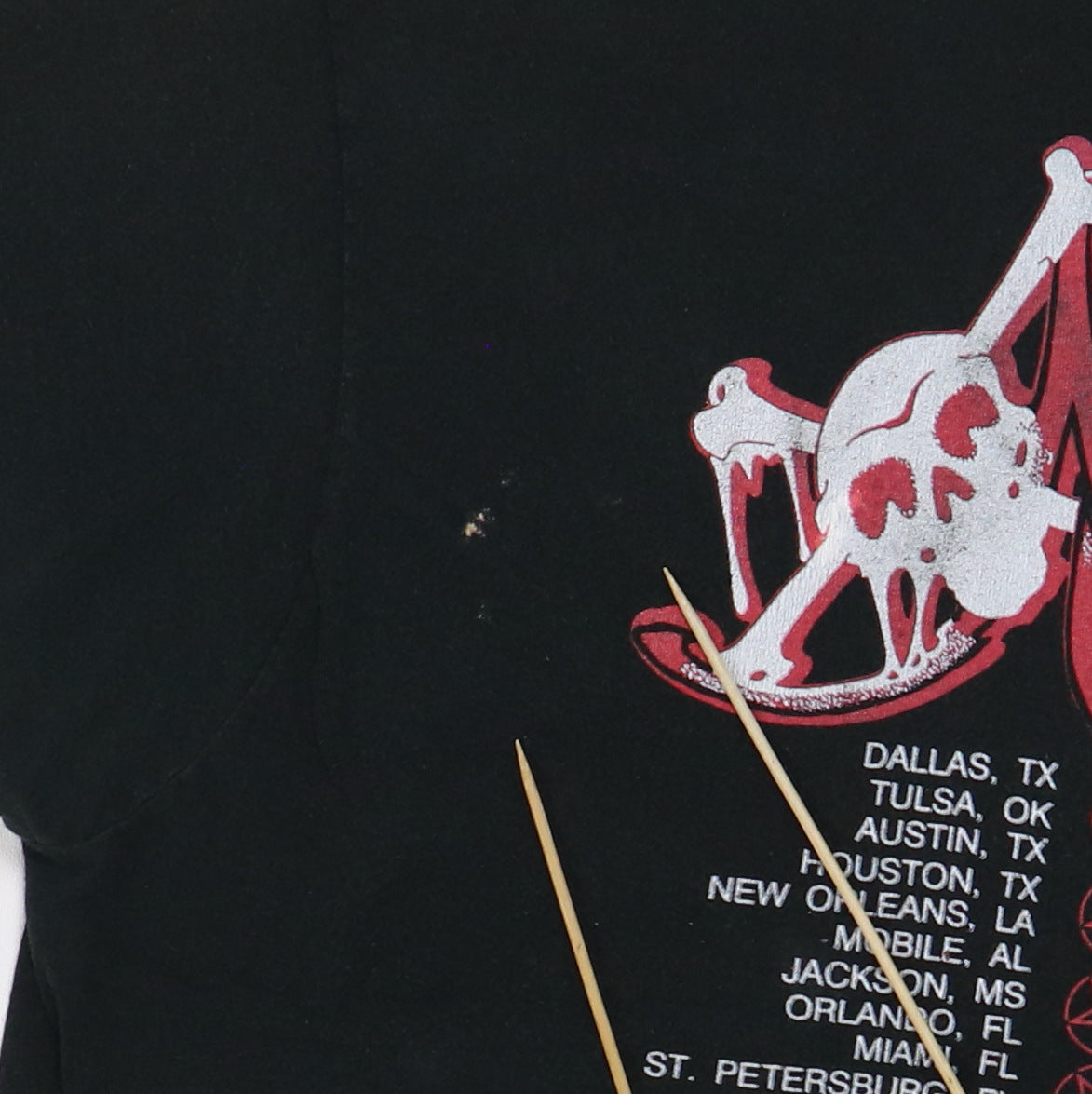 1989 Motley Crue Dr Feelgood Tour Shirt