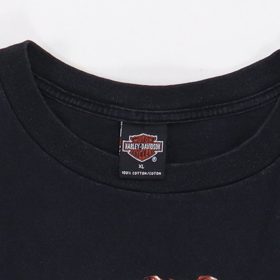 1990s Harley Davidson Wild & Free Shirt Detail