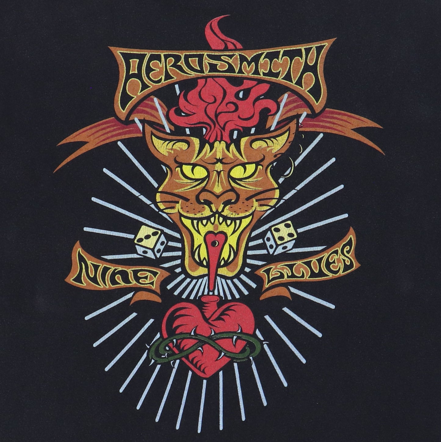 1997 Aerosmith Nine Lives Shirt