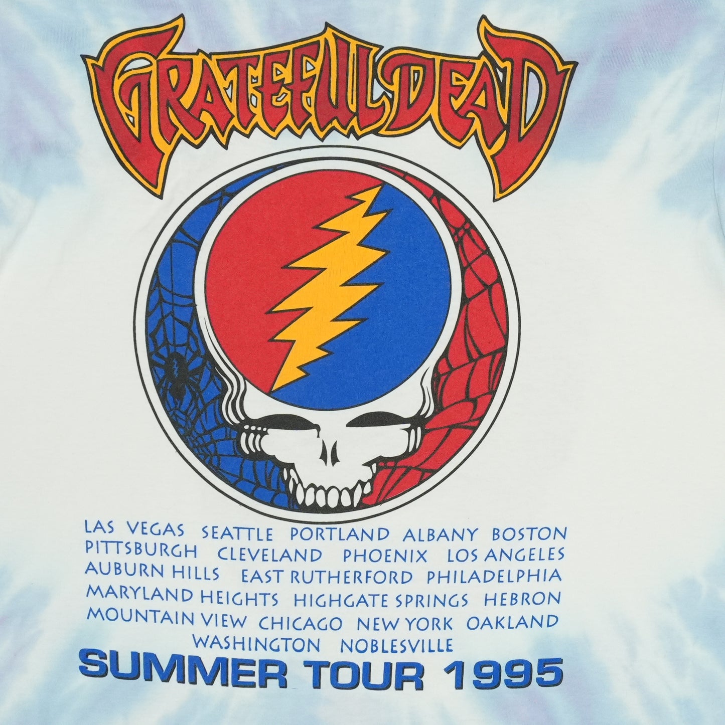 1995 Grateful Dead Summer Tour Tie Dye Shirt
