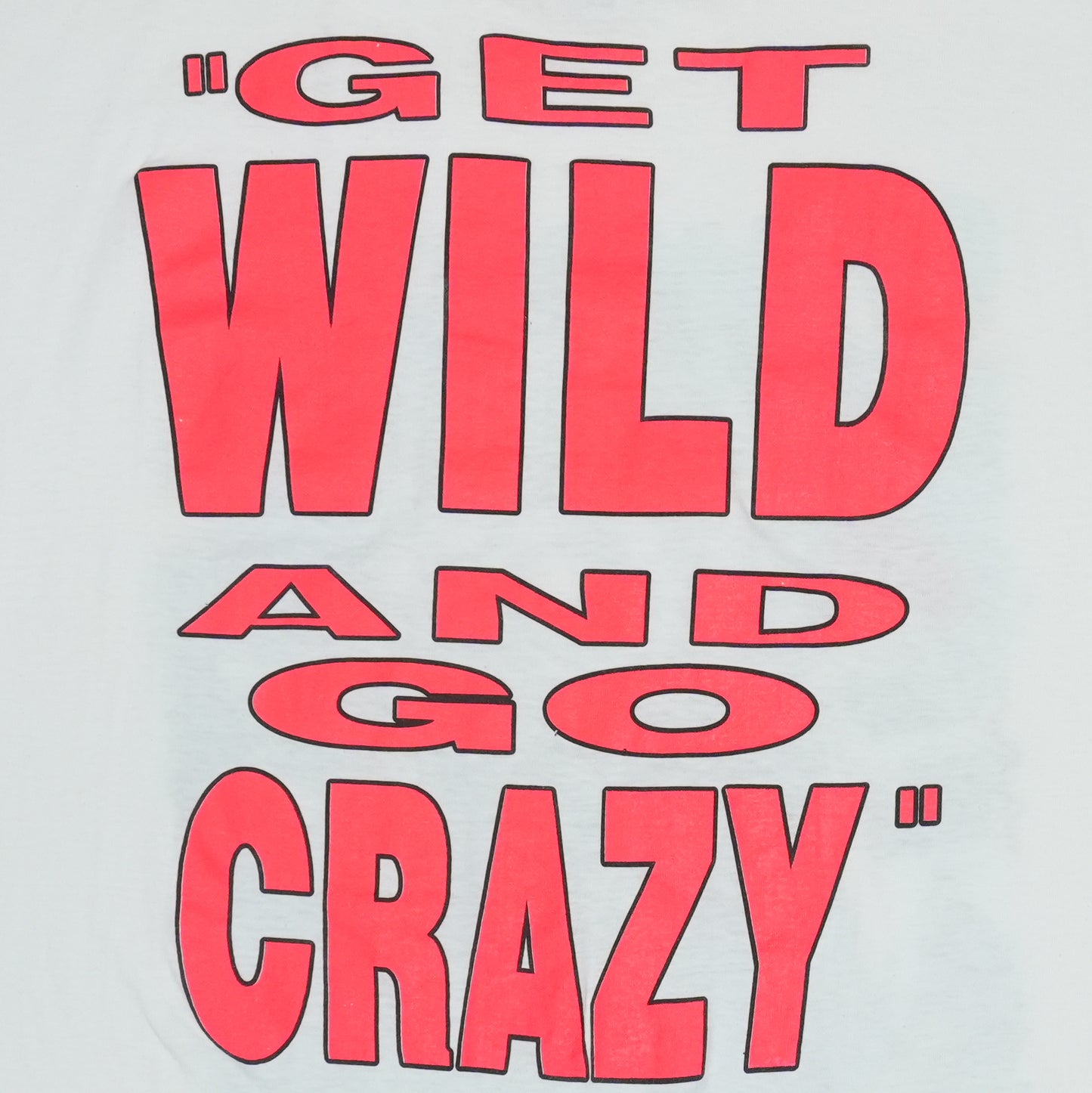 1992 Slaughter Get Wild and Crazy Tour Shirt