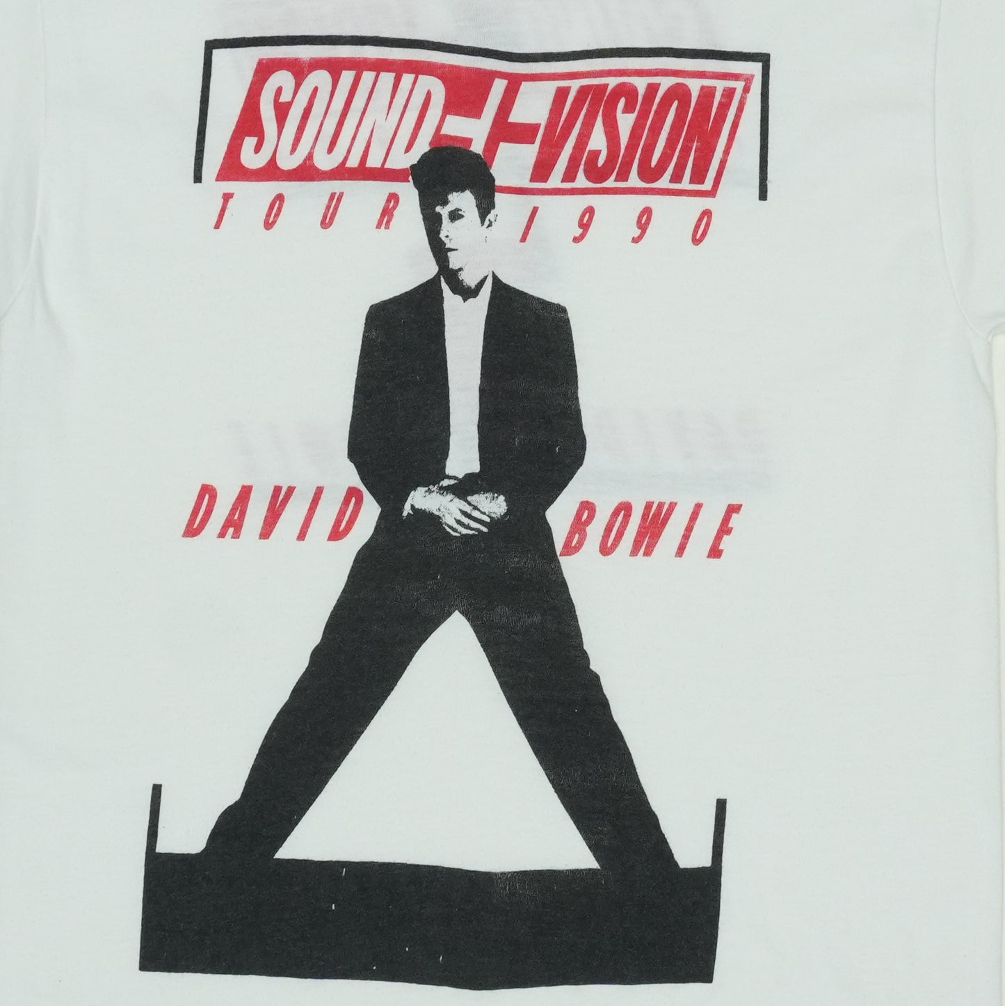 1990 David Bowie Sound & Vision Tour Shirt