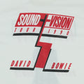 1990 David Bowie Sound & Vision Tour Shirt