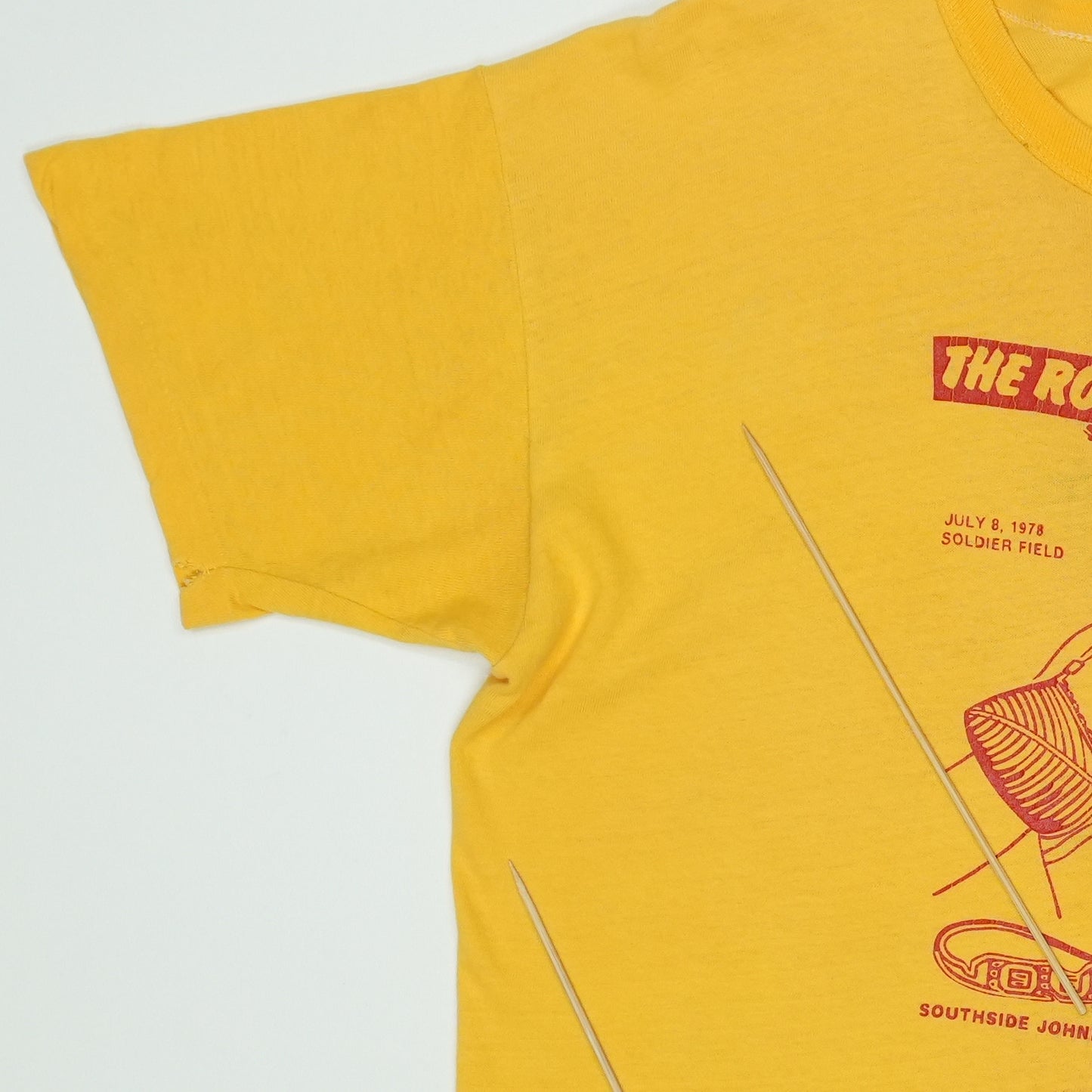 1978 Rolling Stones Some Girls Chicago Concert Shirt