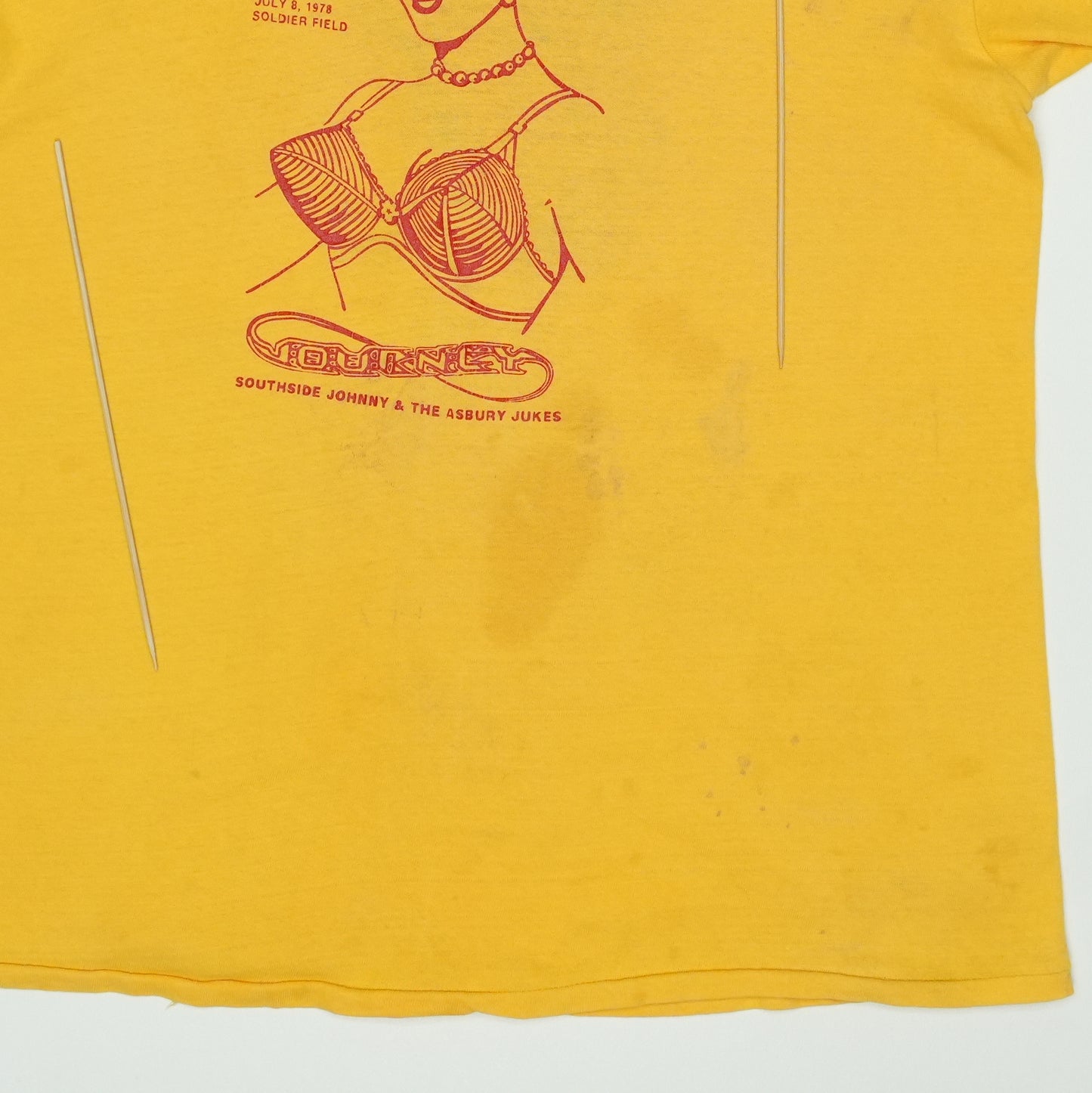 1978 Rolling Stones Some Girls Chicago Concert Shirt