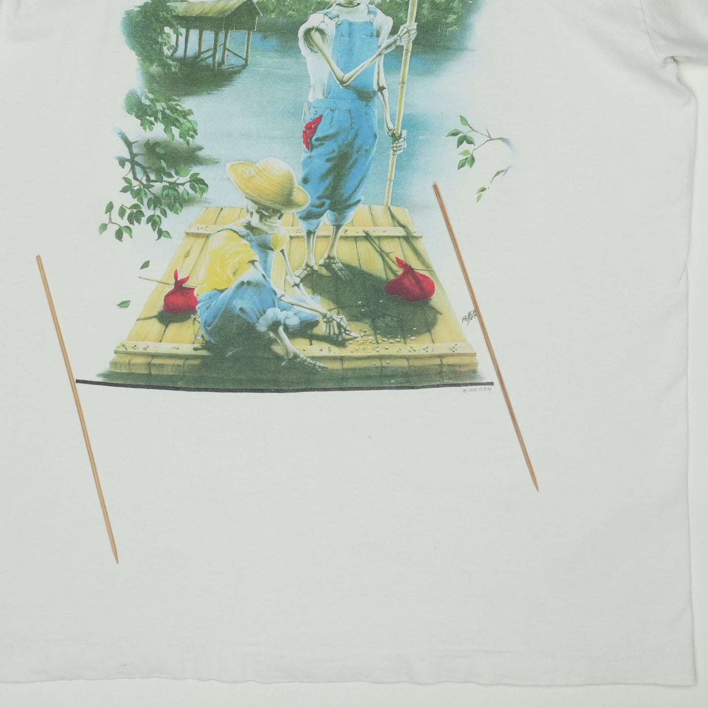 1995 Grateful Dead Tom Sawyer Tour Shirt