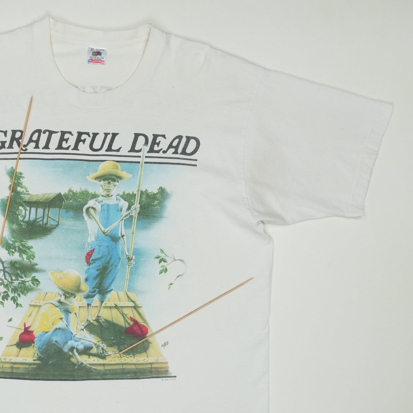 1995 Grateful Dead Tom Sawyer Tour Shirt