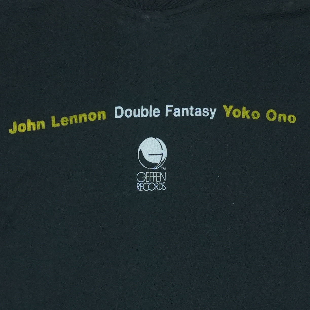 1980 John Lennon Yoko Ono Double Fantasy Promo Shirt