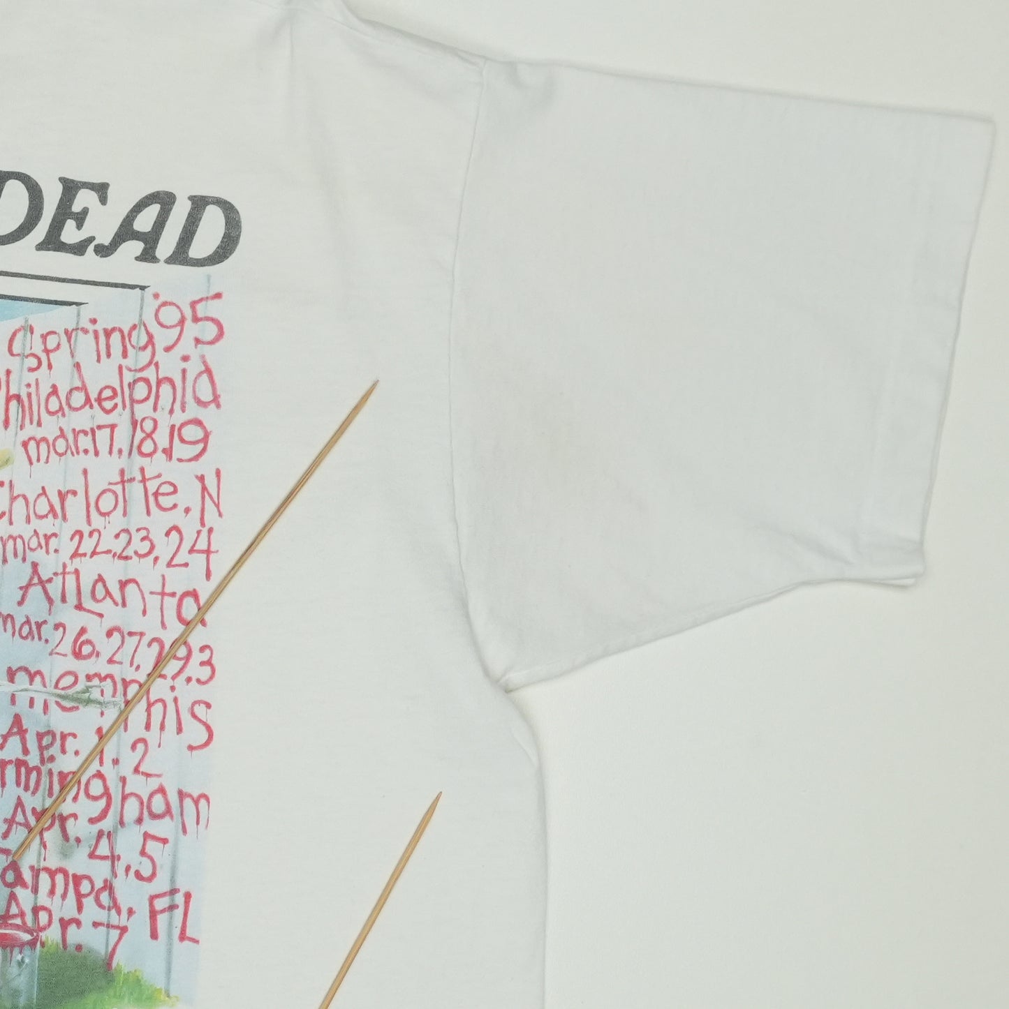 1995 Grateful Dead Tom Sawyer Tour Shirt