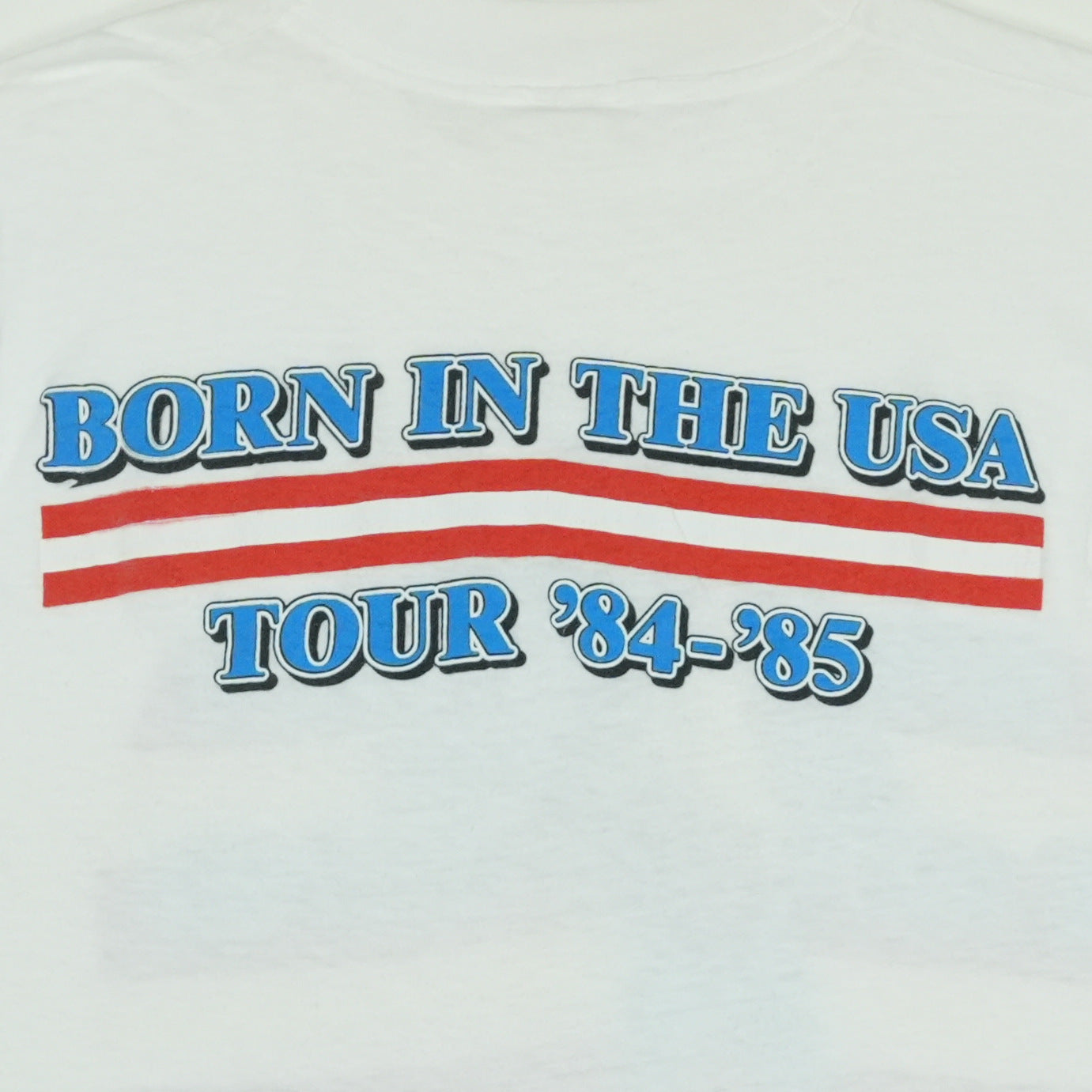 1984 Bruce Springsteen Tour Sleeveless Shirt