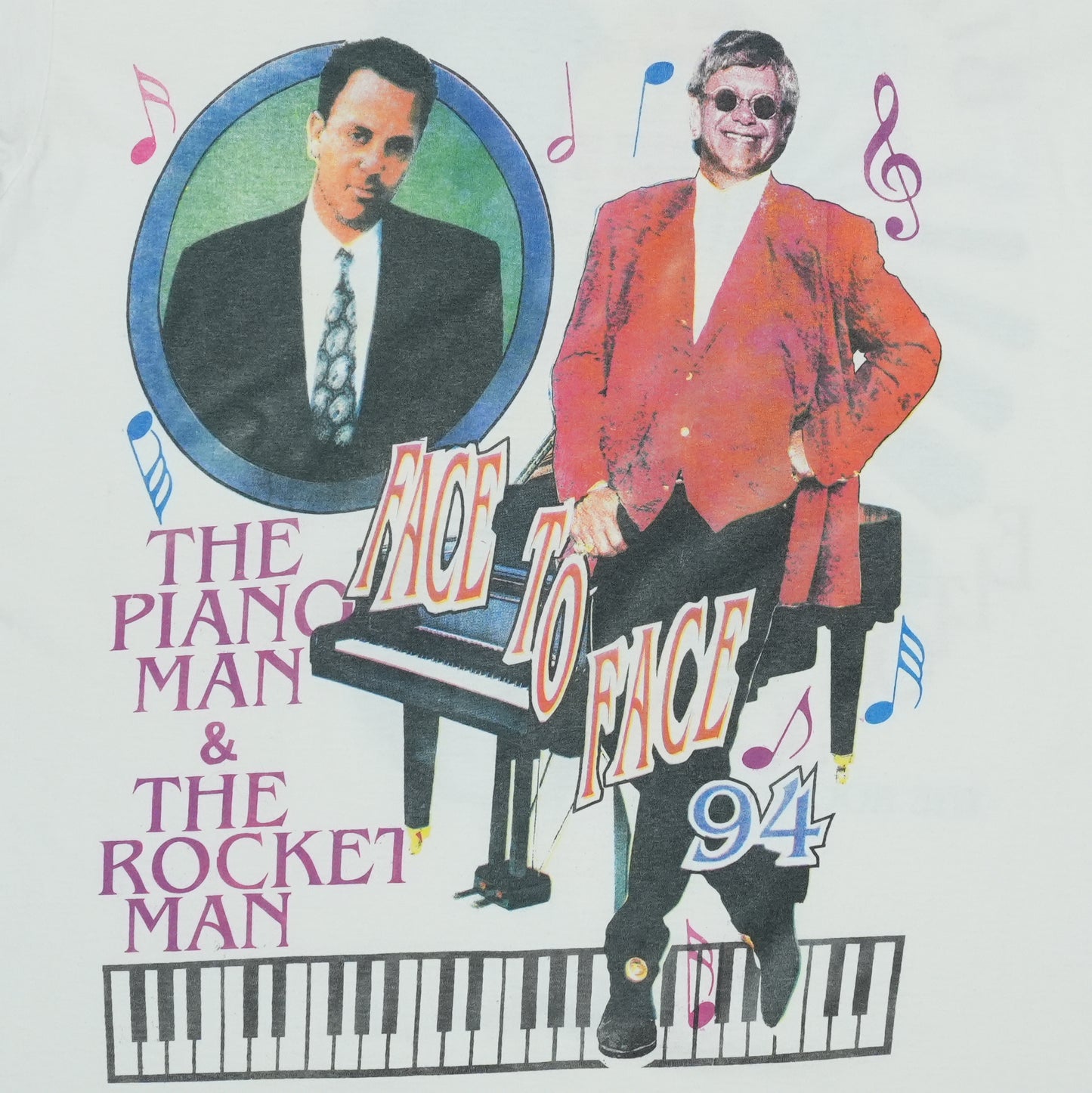 1994 Elton John Billy Joel Tour Shirt