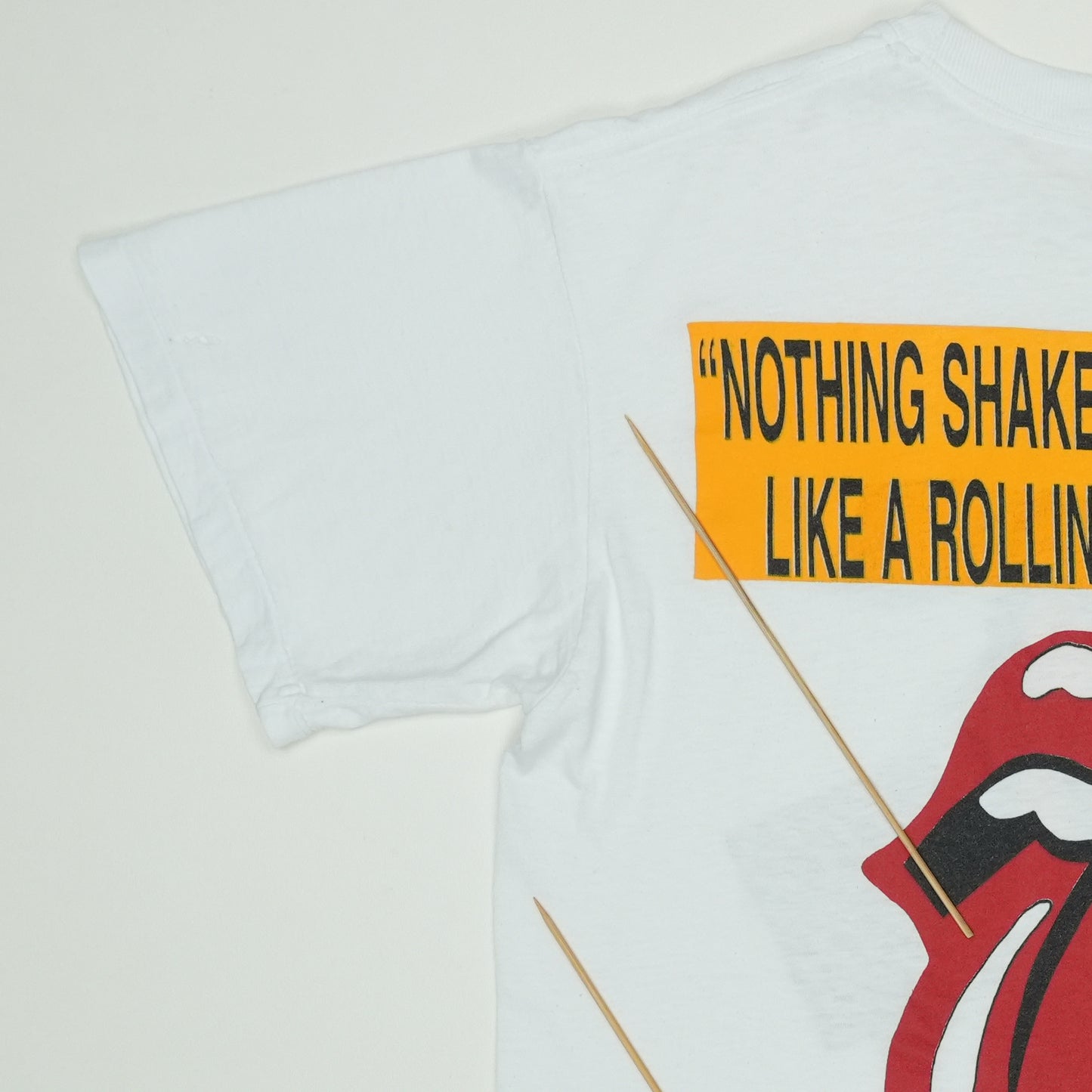 1994 Rolling Stones Voodoo Lounge Tour shirt Detail