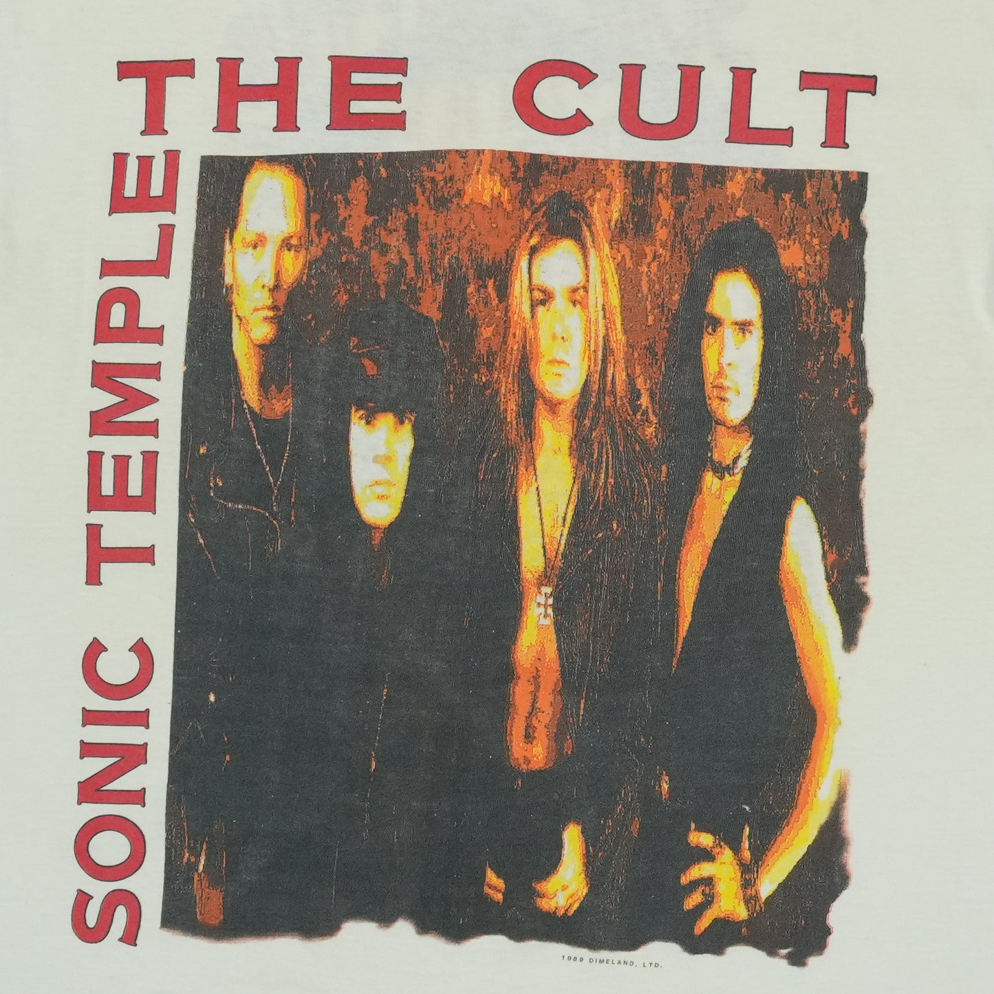 1989 The Cult Sonic Temple Tour Shirt