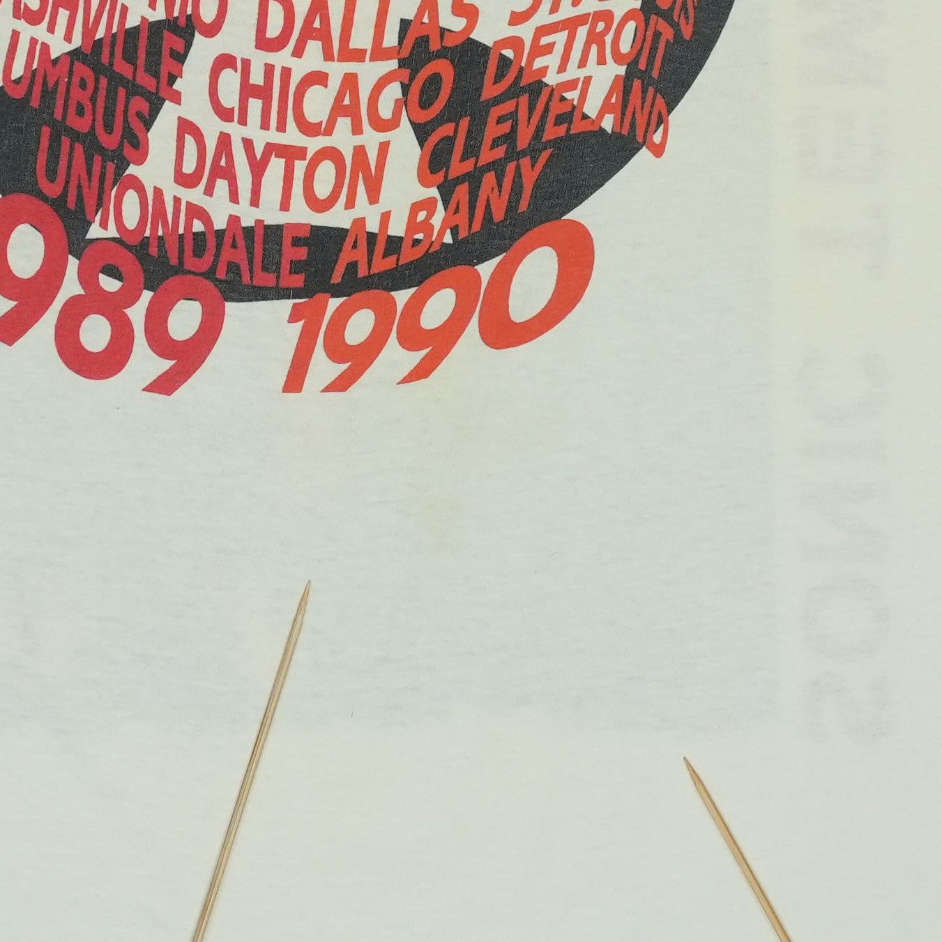 1989 The Cult Sonic Temple Tour Shirt