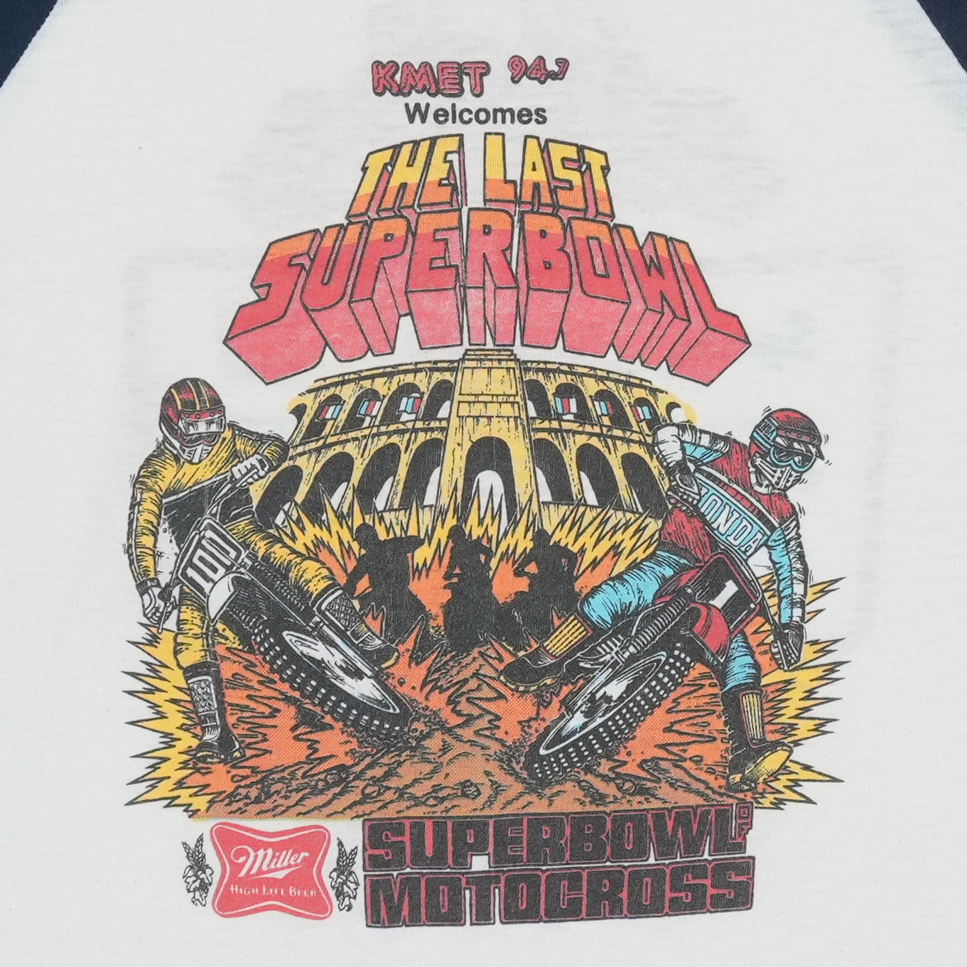 1982 Super Bowl Of Motocross Jersey Shirt