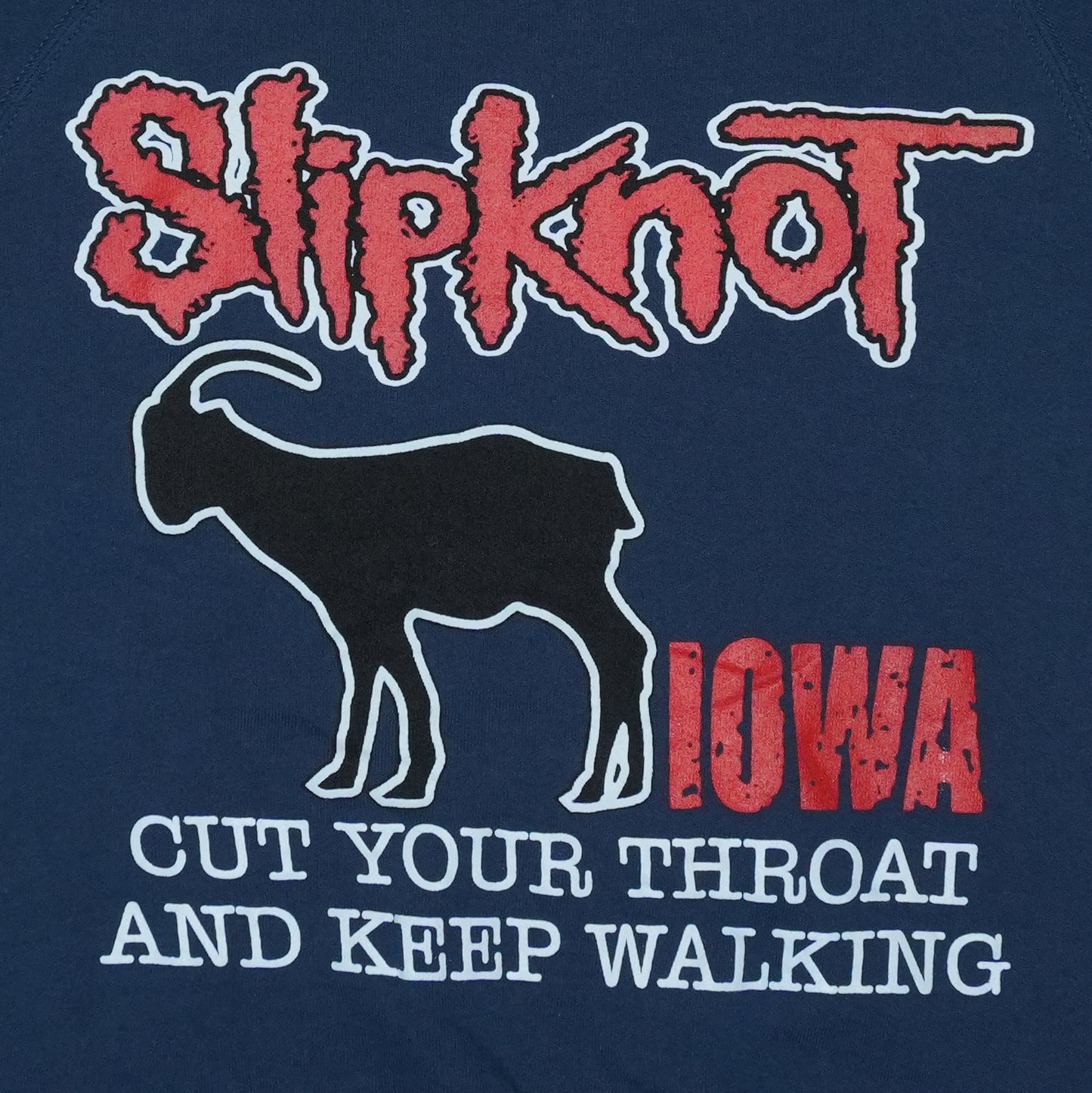 2000s Slipknot Cut Your Throat Hoodie