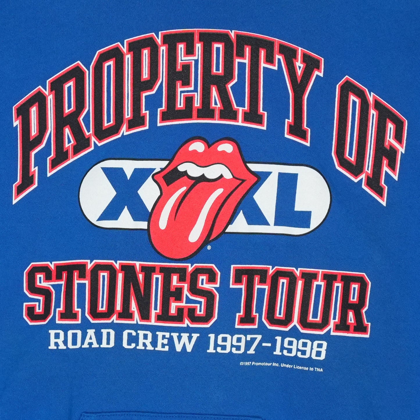 1997 Rolling Stones Road Crew Hoodie