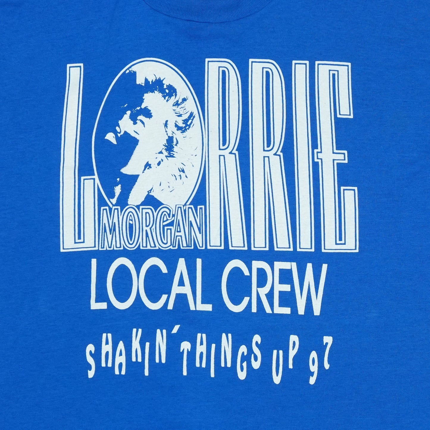 1997 Lorrie Morgan Shakin Things Up Local Crew Tour Shirt