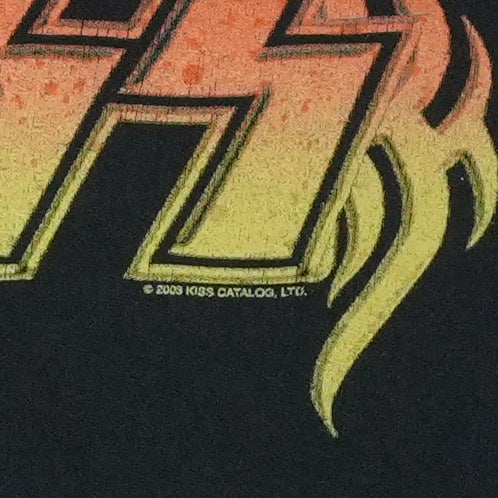 2004 Kiss Flames Hoodie