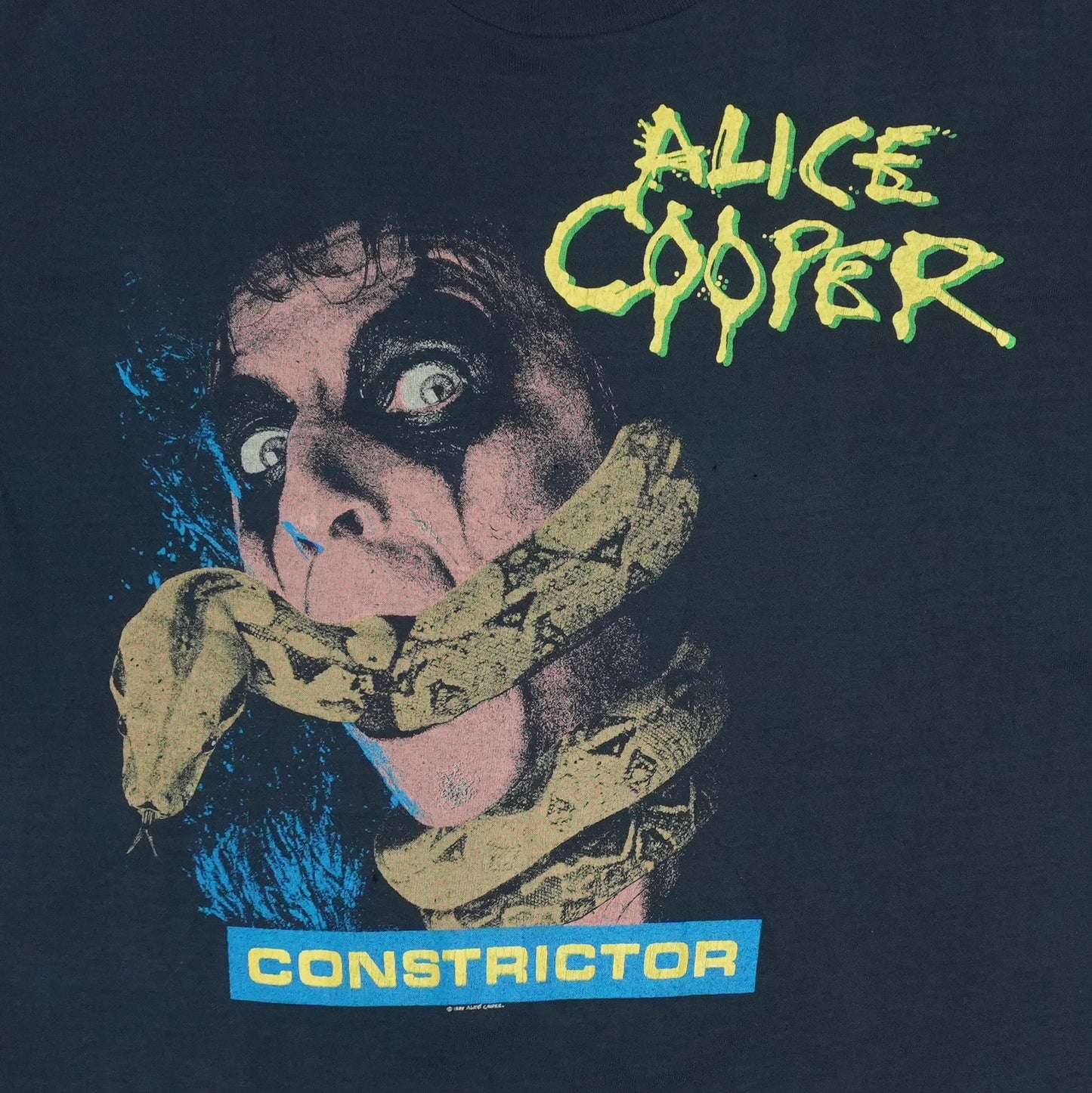 1986 Alice Cooper Constrictor Tour Shirt