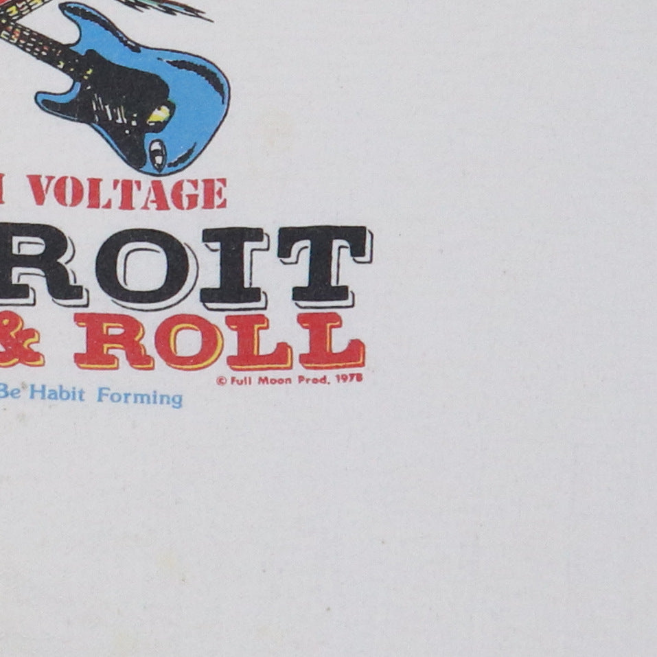 1978 Danger Detroit Rock & Roll Jersey Shirt