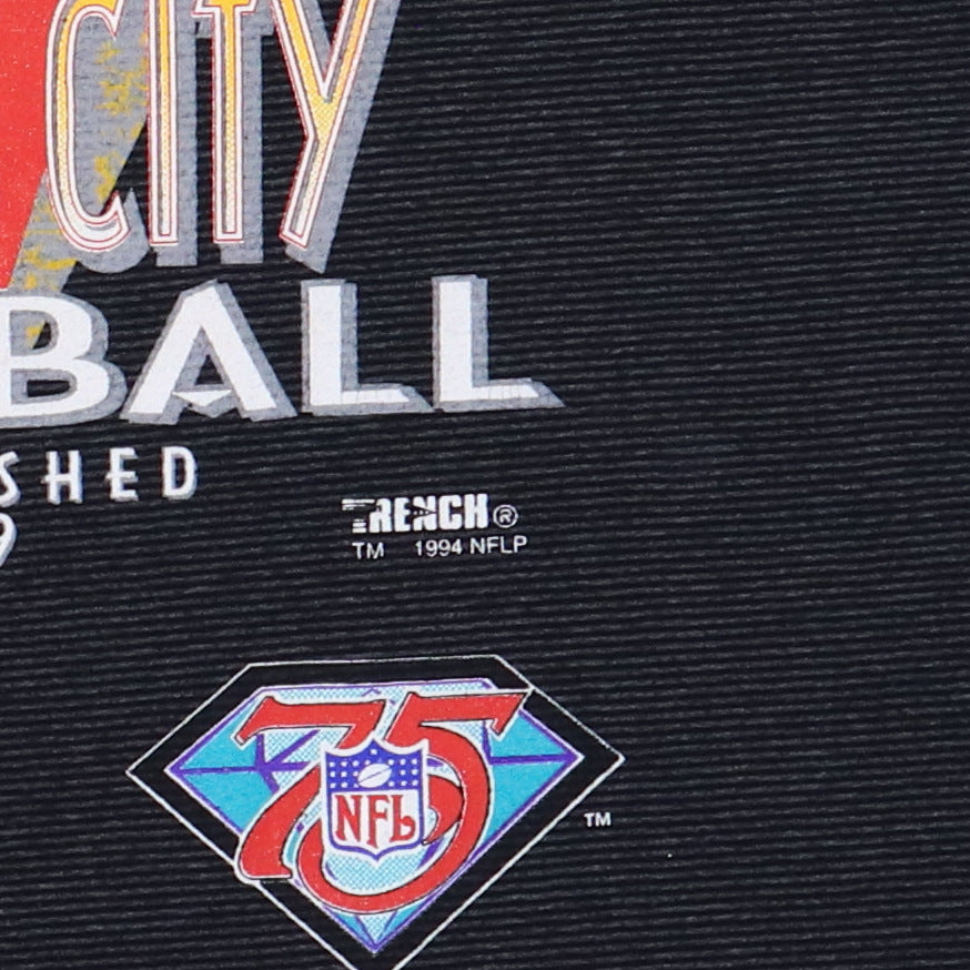 1994 Kansas City Chiefs NFL 75th Anniversary Shirt