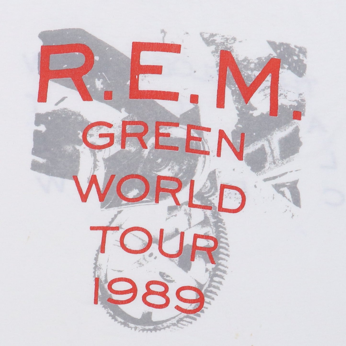 1989 REM Green World Tour Shirt