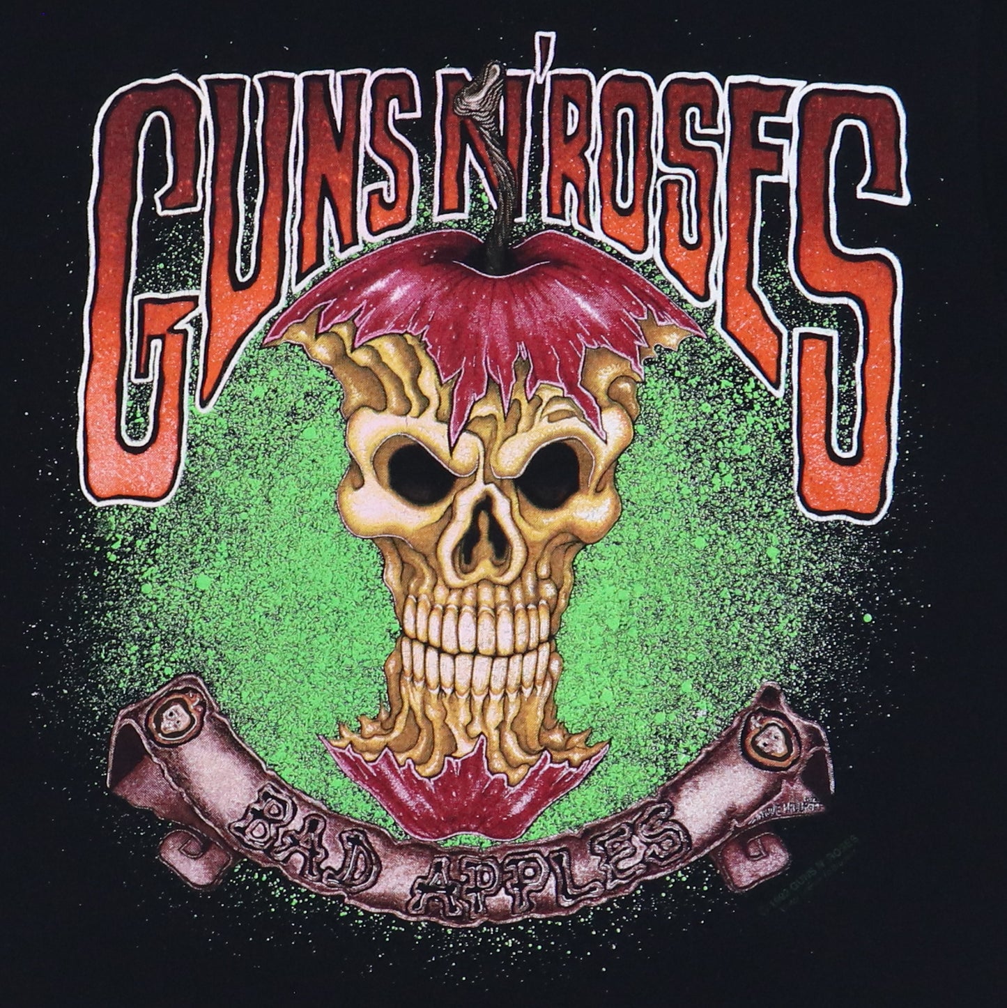 1992 Guns N Roses Bad Apple Tour Shirt