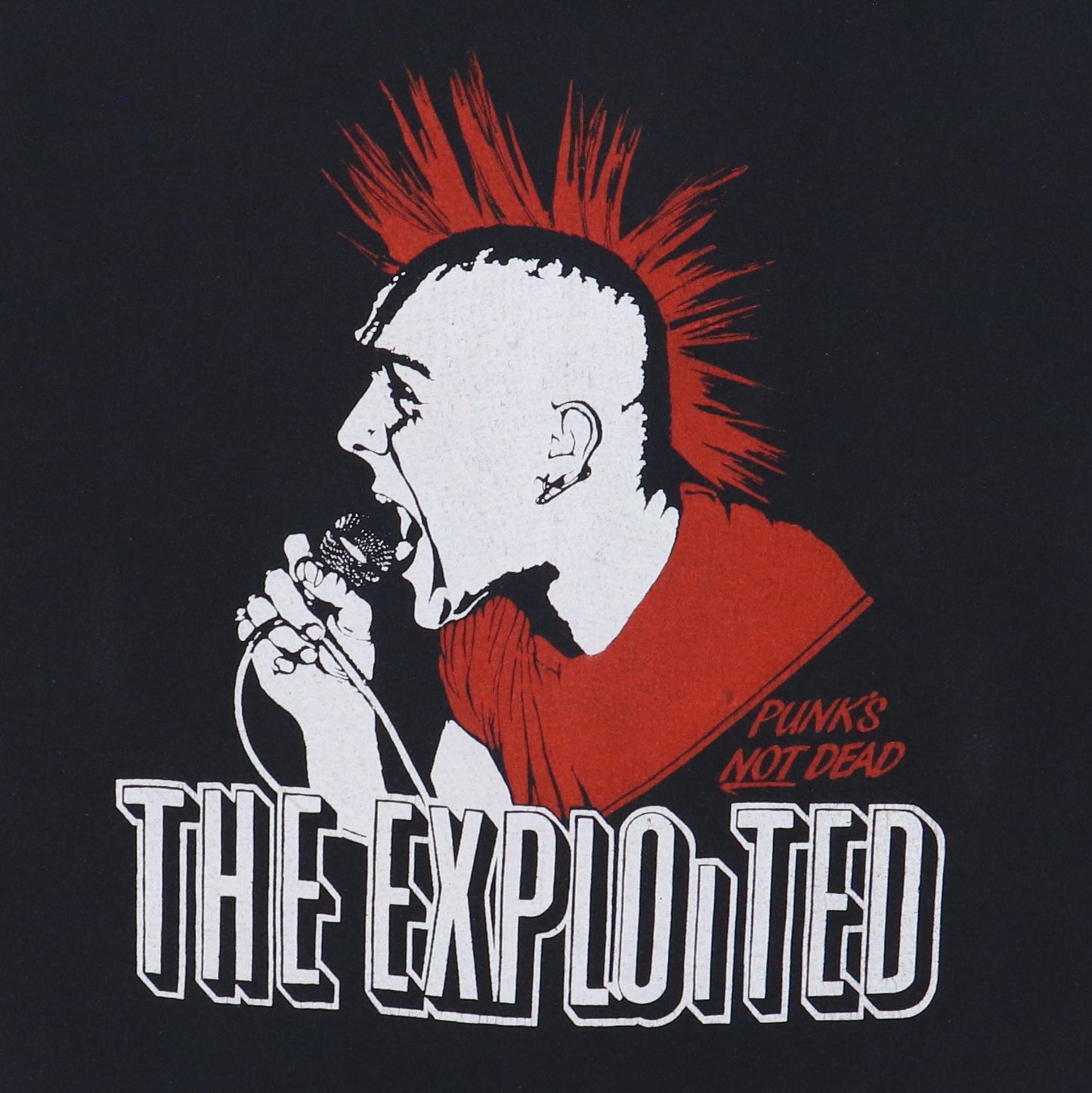 1980s The Exploited Punks Not Dead Shirt