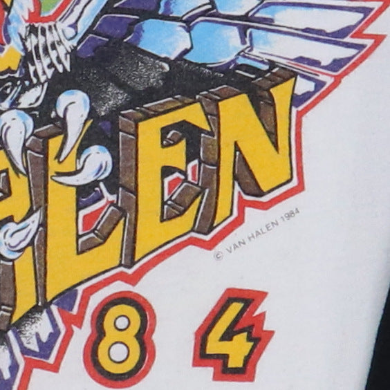 1984 Van Halen Tour Jersey Shirt