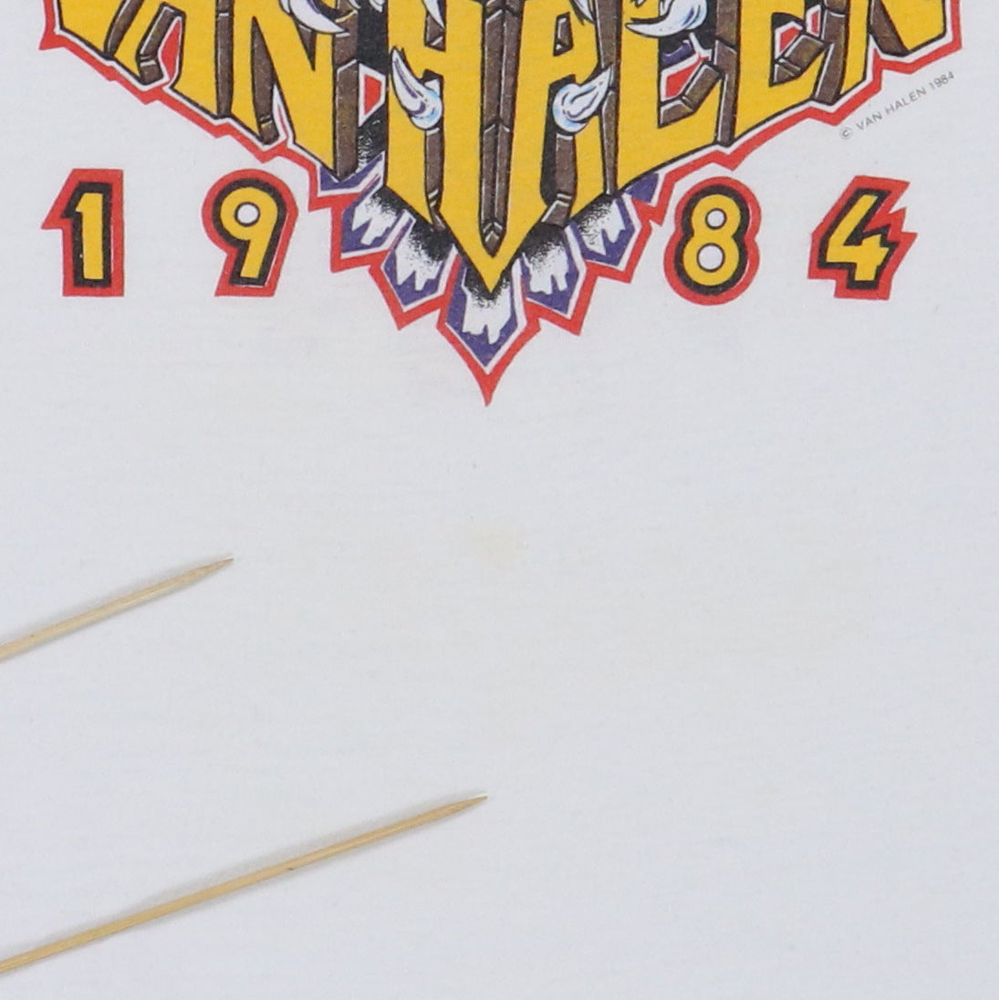 1984 Van Halen Tour Jersey Shirt