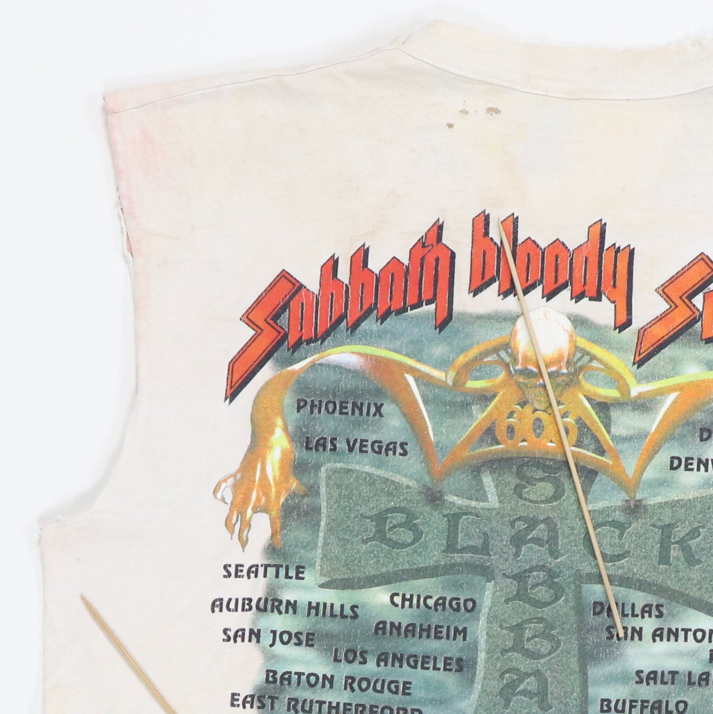 1999 Black Sabbath Ozzy Tour Shirt