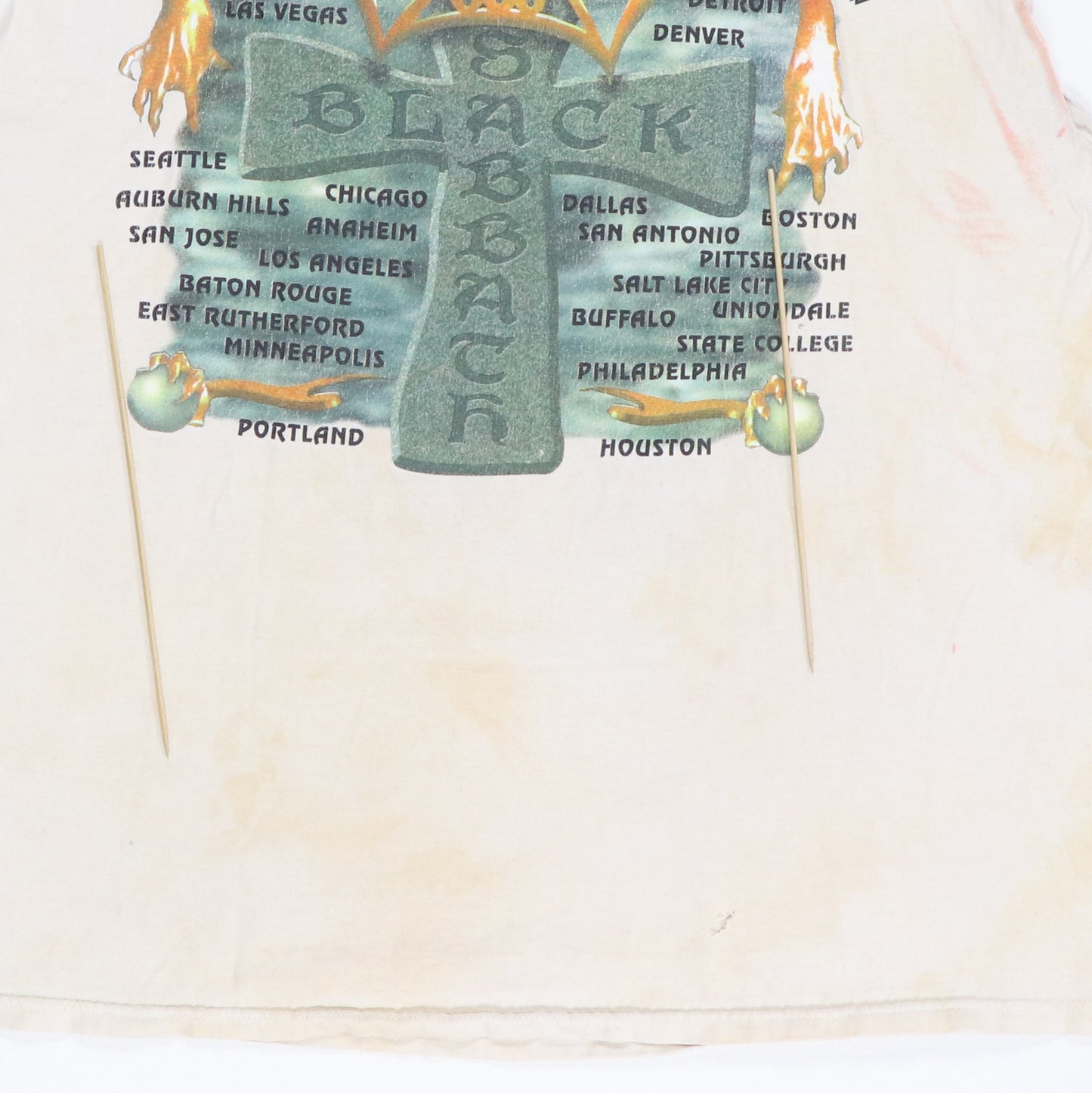 1999 Black Sabbath Ozzy Tour Shirt