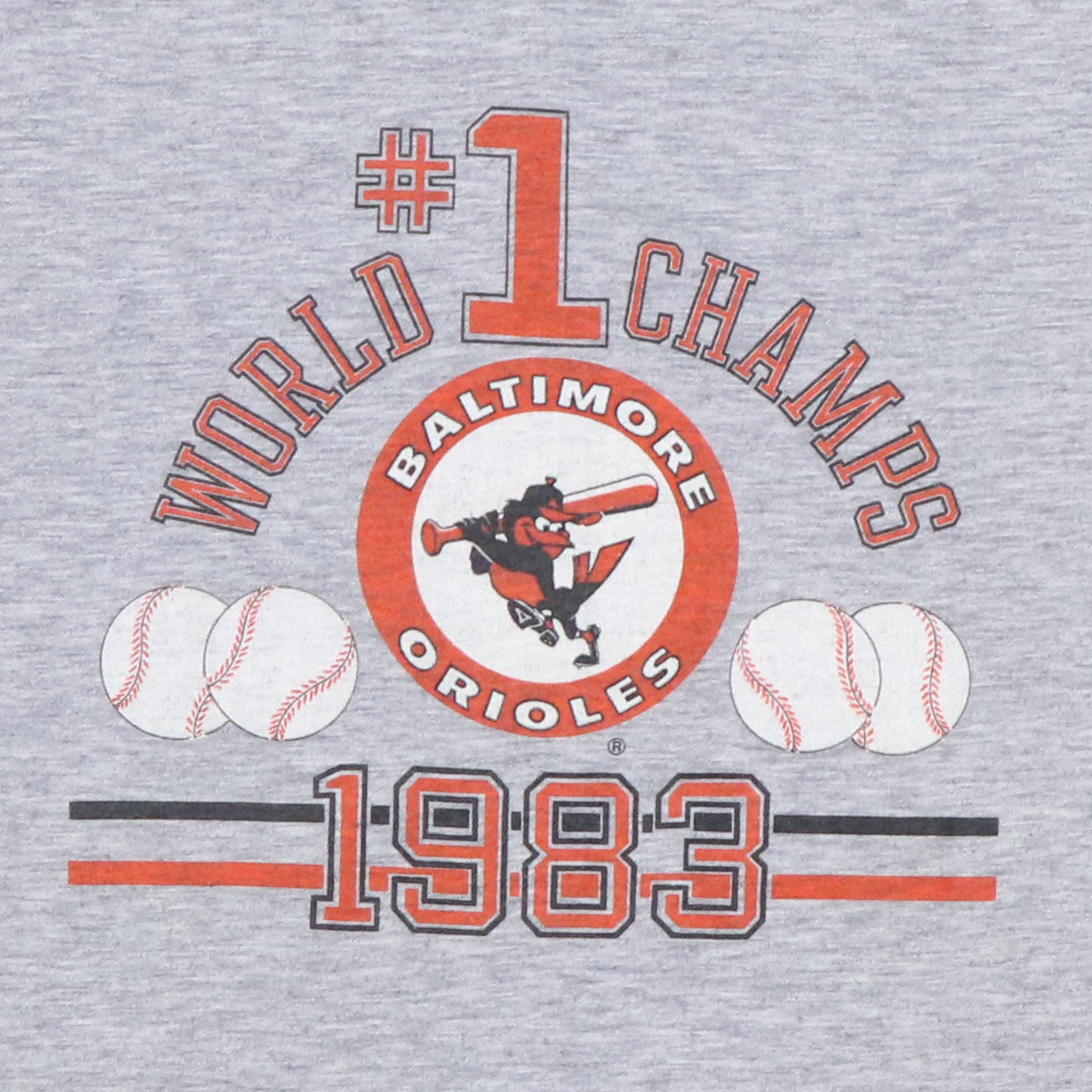 1983 Baltimore Orioles World Champs Shirt