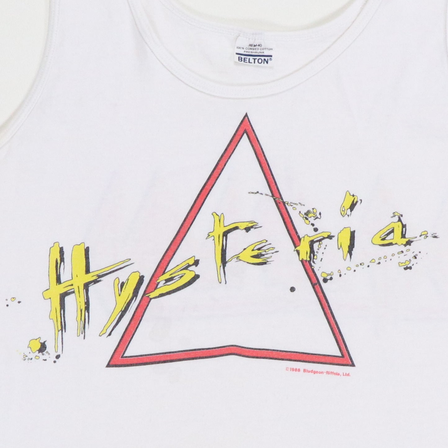 1988 Def Leppard Hysteria Tank Top Shirt