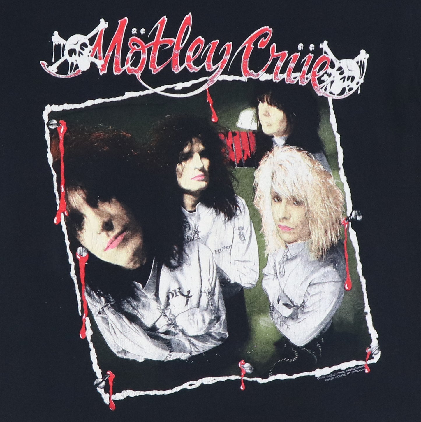 1989 Motley Crue Dr Feelgood Tour Shirt