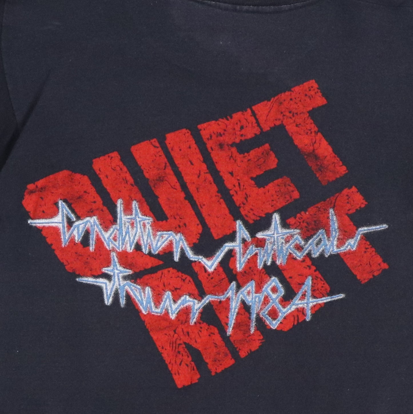 1984 Quiet Riot Condition Critical Tour Shirt
