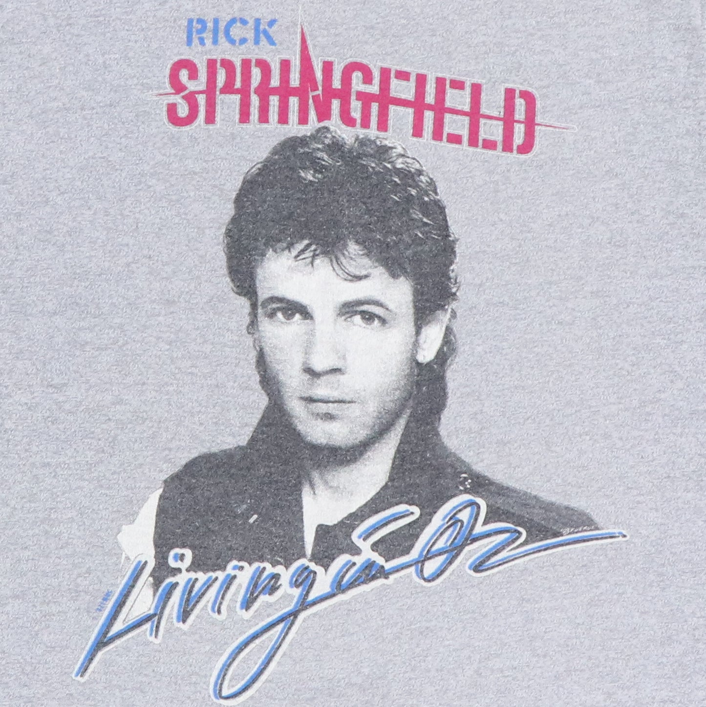 1983 Rick Springfield Tour Sleeveless Shirt