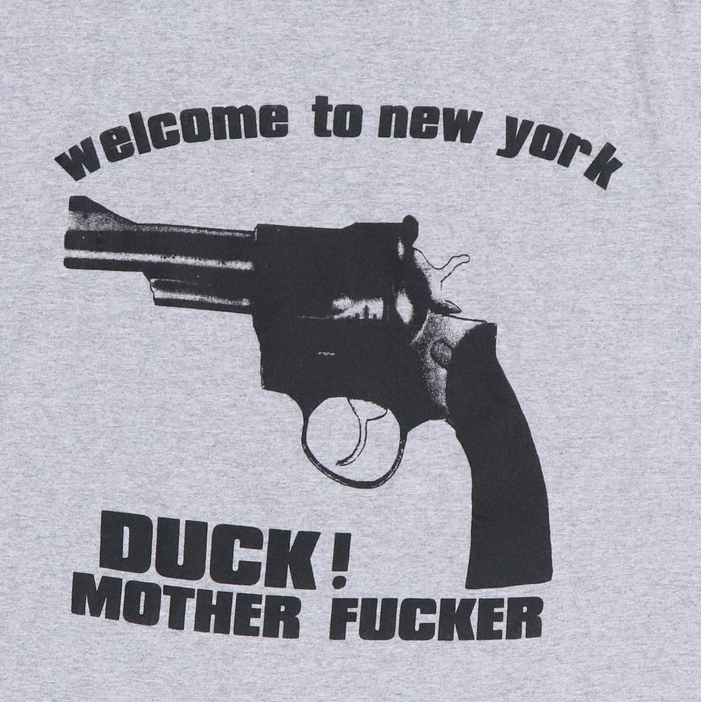 2000s Welcome To New York Duck Mother Fucker Shirt