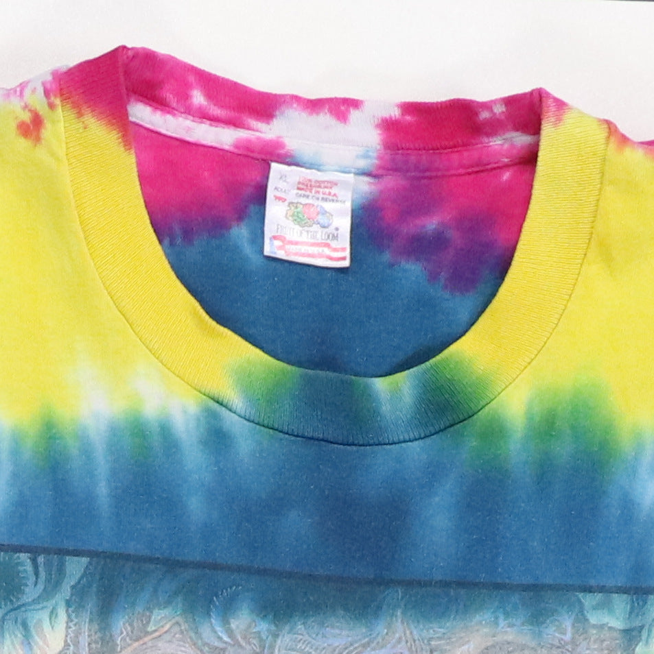 1990s Jim Morrison Tie Dye Shirt Detail