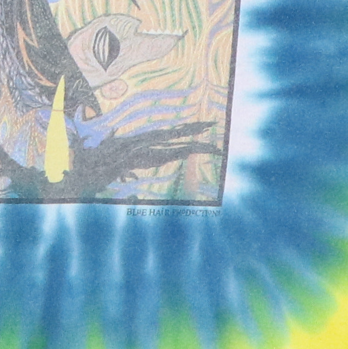 1990s Jim Morrison Tie Dye Shirt Detail