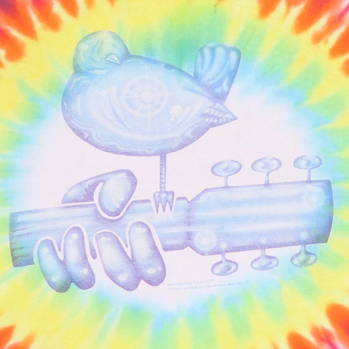 1994 Woodstock Music Festival Concert Tie Dye Shirt