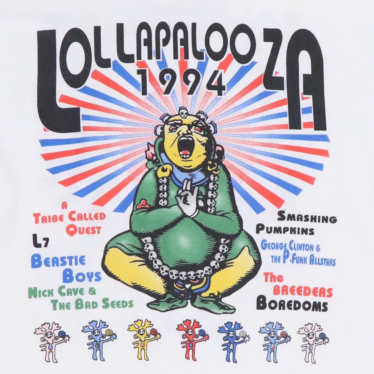 1994 Lollapalooza Music Festival Concert Shirt