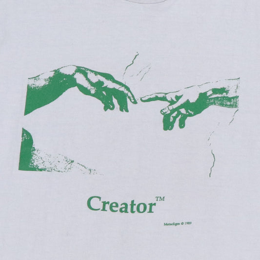 1980s Creator Michelangelo Shirt Back