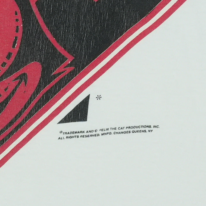 1990s Felix The Cat Red Cat Beer Shirt