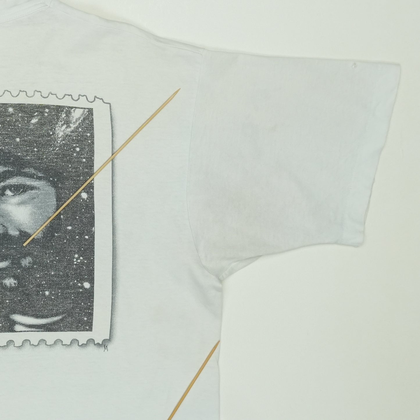 1995 Jerry Garcia Liquid Blue Stamp Shirt