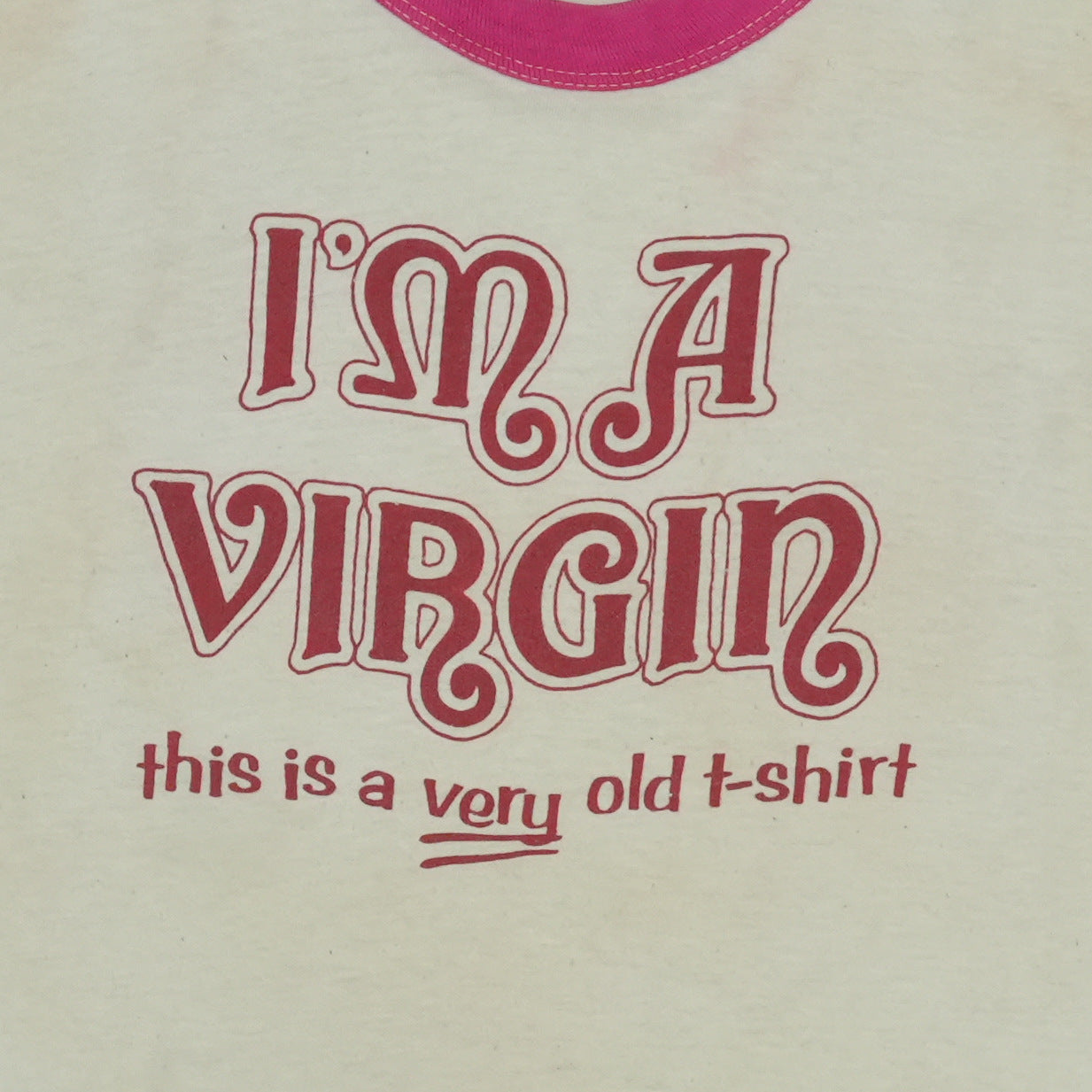 1970s I'm A Virgin Shirt
