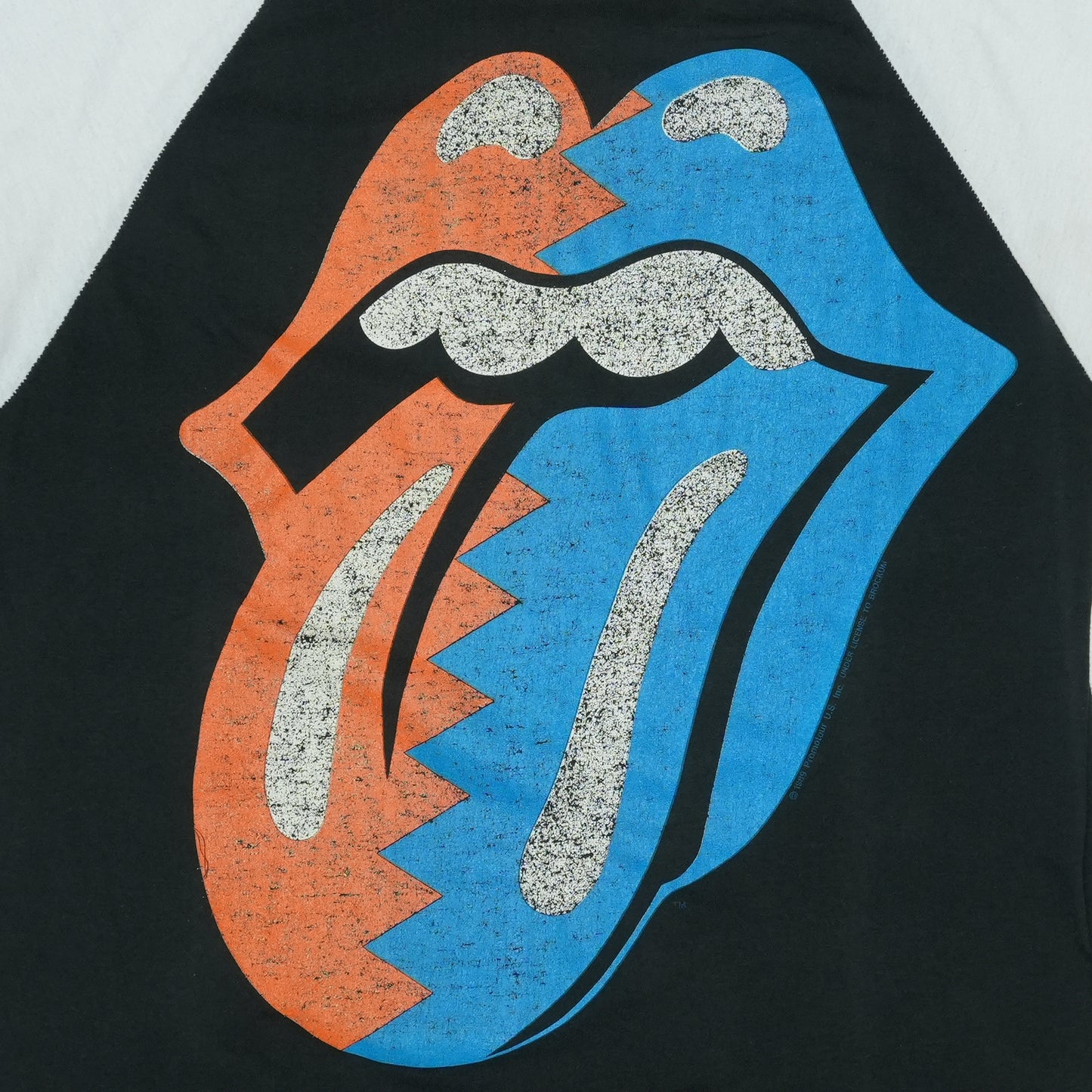 1989 Rolling Stones Steel Wheels Tour Jersey Shirt